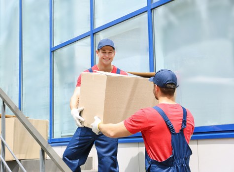 Man and van service helping with a local Surrey home move