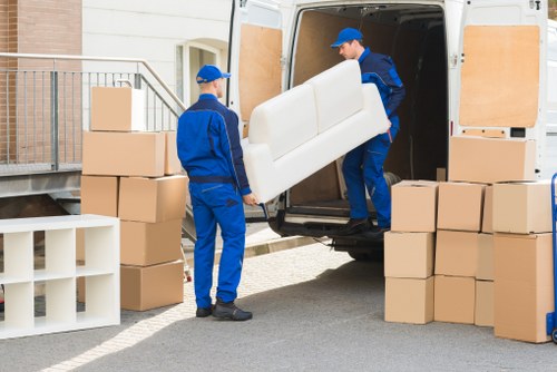 Secure furniture protection during a local Surrey removal service