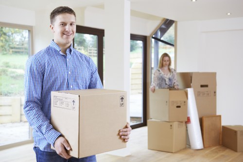 Professional man with van service for Surrey relocations