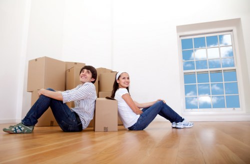 Office packing and unpacking services for commercial relocation in Surrey