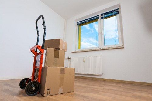 Large moving truck in Surrey for household and office moves