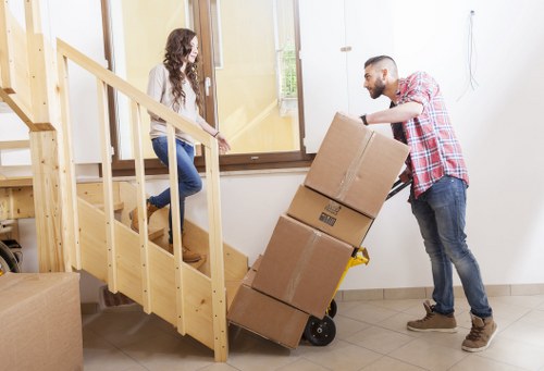 Secure handling of IT equipment during office removals in Surrey