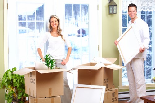 Local man with a van assisting with safe item delivery in Surrey