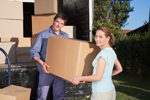 Safe transport of office furniture during a Surrey relocation