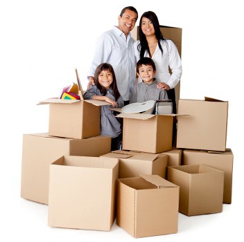Preparing boxes and furniture for a Surrey relocation